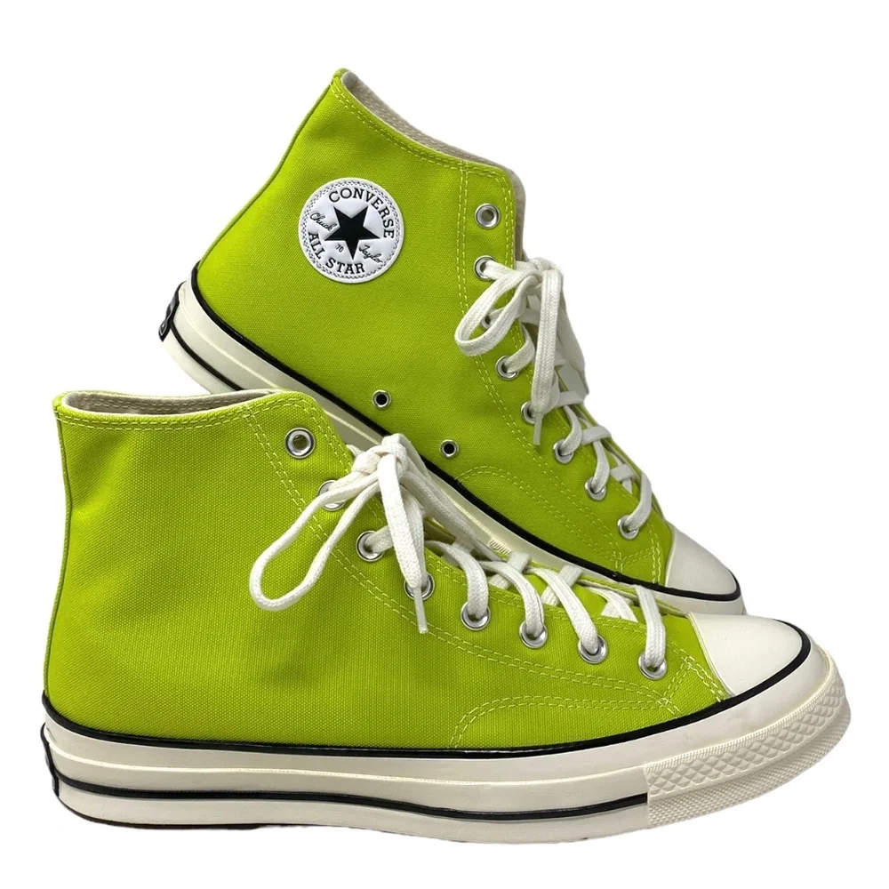 Converse Chuck 70 High Top Skate Lime Sneakers Men’s Size Shoes Canvas 172141C
